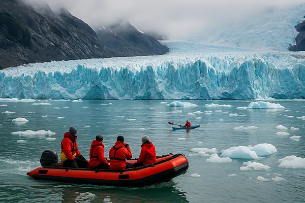Antarctic expedition ship