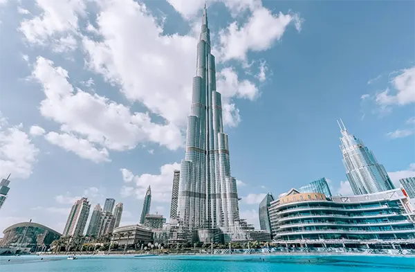 Downtown Dubai tower