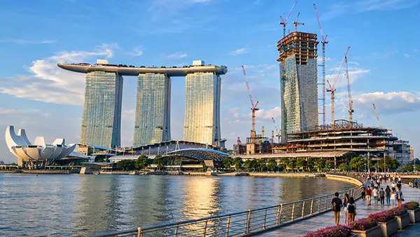 Extension de Marina Bay