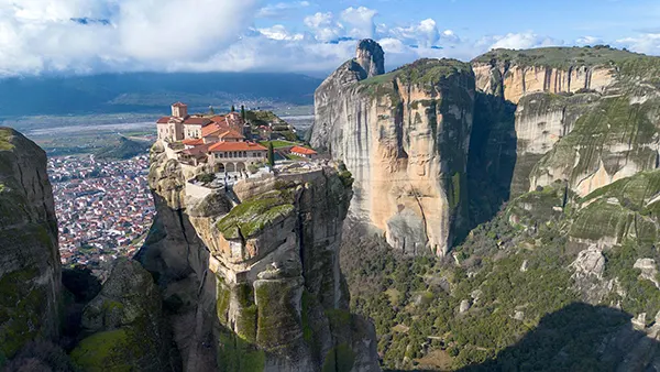 Paisaje rocoso de Meteora